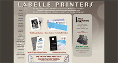 Desktop Screenshot of labelleprinters.ca